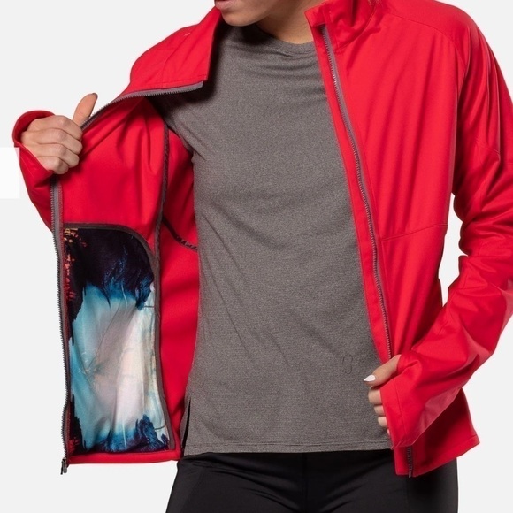 Nathan Sports Women’s Traverse Jacket in Red Lollipop SzS - Picture 5 of 14